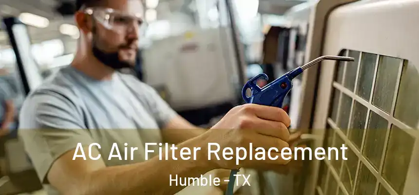 AC Air Filter Replacement Humble - TX